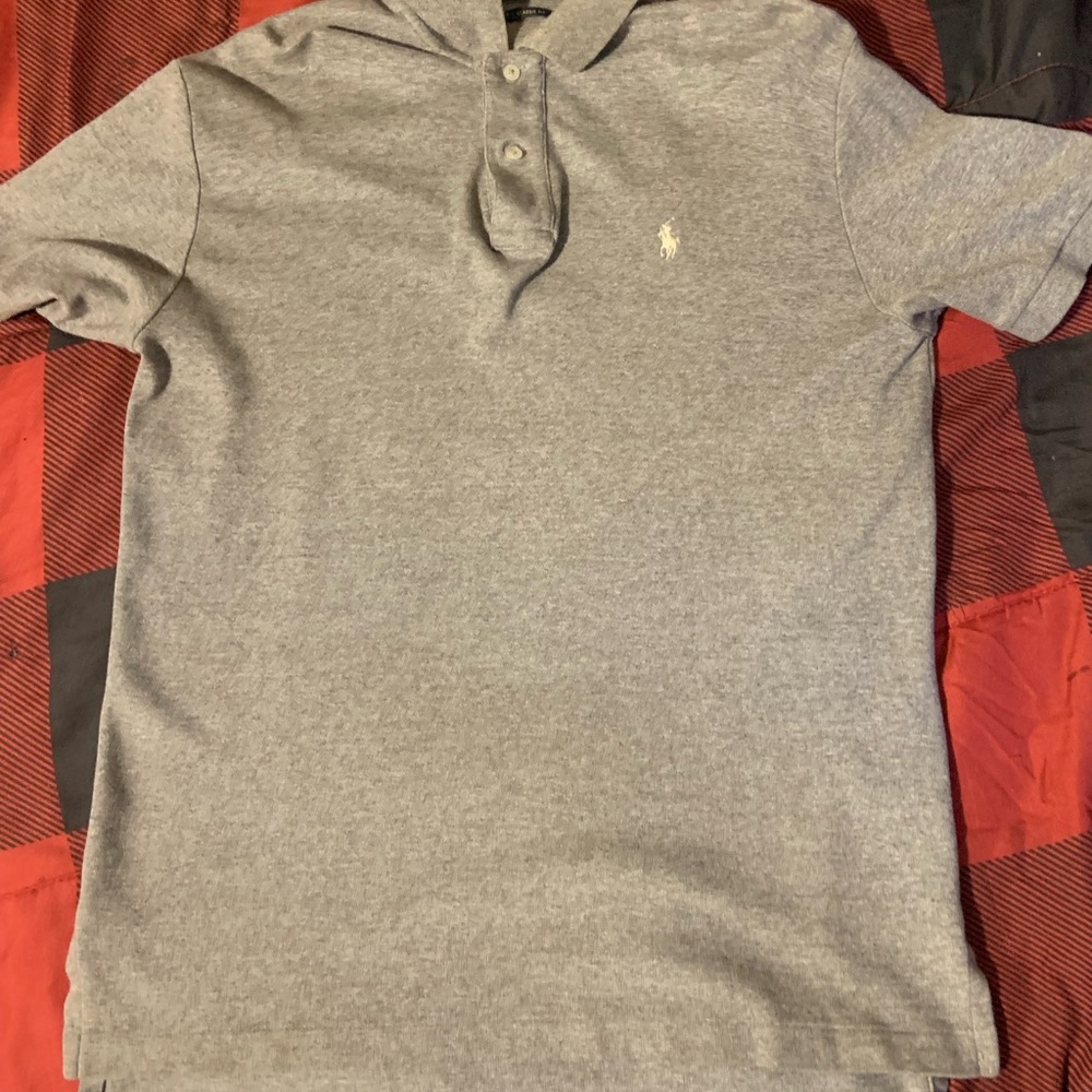 Polo by Ralph Lauren Men's Gray Polo Shirt